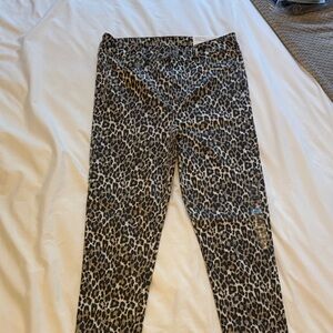 American Eagle Outfitters Animal Print Jeggings